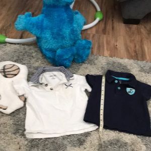 2 collared shirts, 9months